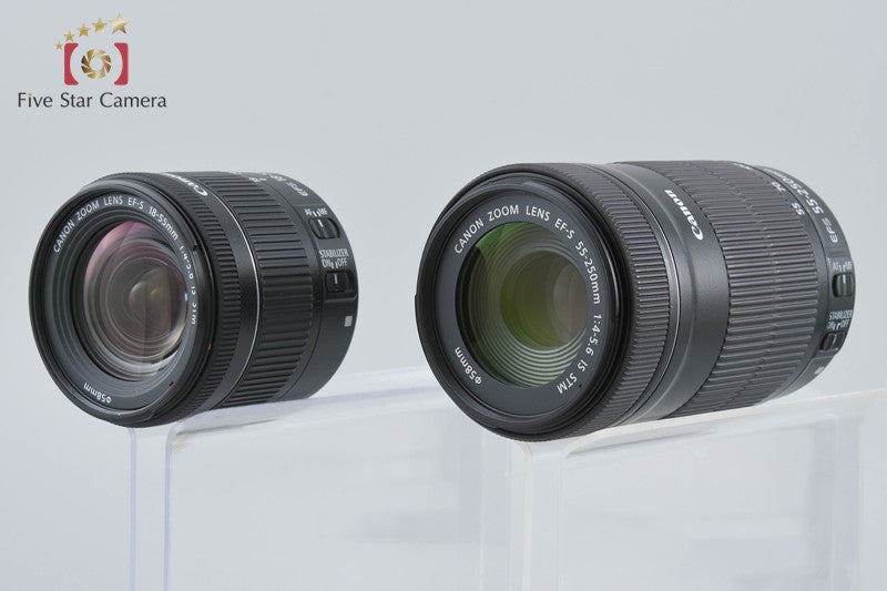 Canon EOS Kiss X10 / Rebel SL3 / 250D / 200DII 24.1 MP 18-55 55-250 Lenses