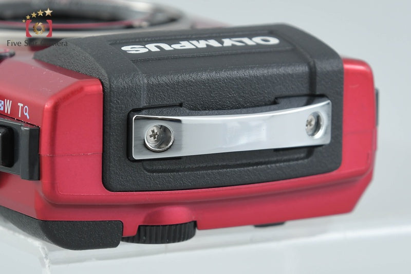 "Shutter count 1,085" Olympus STYLUS TG-4 Tough Red 16.0 MP Digital Camera