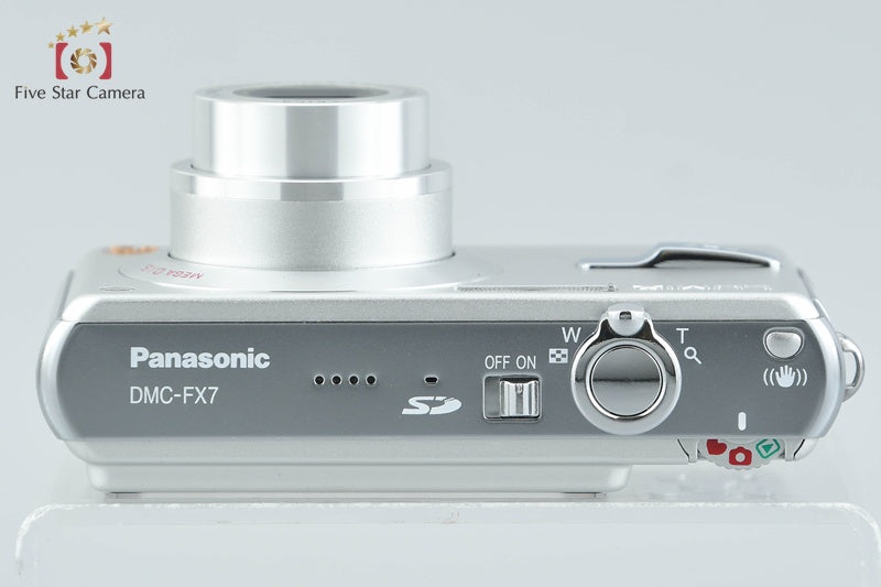 Panasonic LUMIX DMC-FX7 Silky Silver 5.0 MP Digital Camera