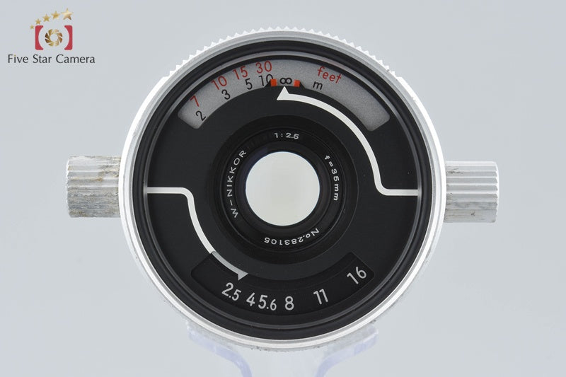 Nikon W-NIKKOR 35mm f/2.5 White for NIKONOS