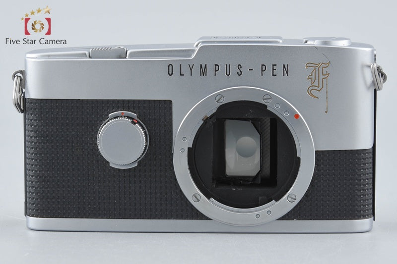 Olympus PEN F Silver 35mm Half Frame Film Camera