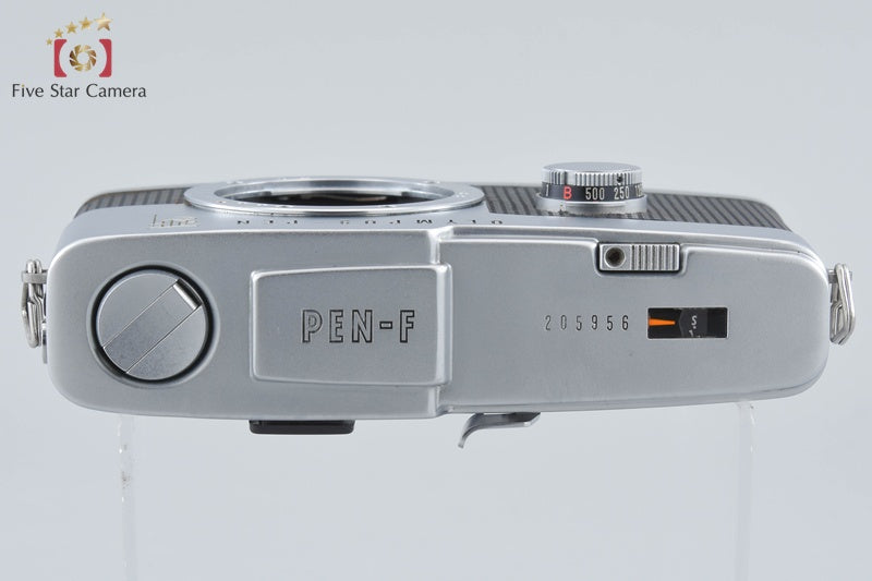 Olympus PEN F Silver 35mm Half Frame Film Camera