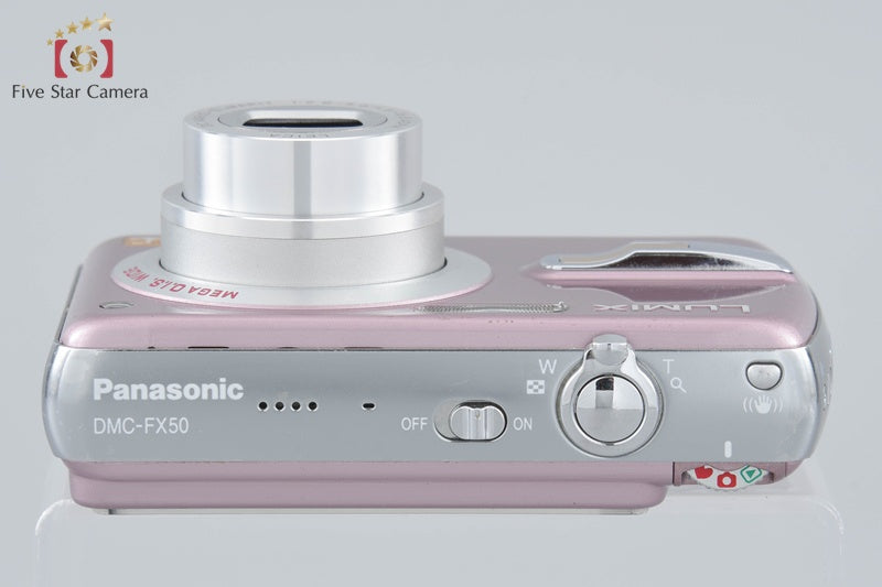 Panasonic LUMIX DMC-FX50 Misty Pink 7.2 MP Digital Camera
