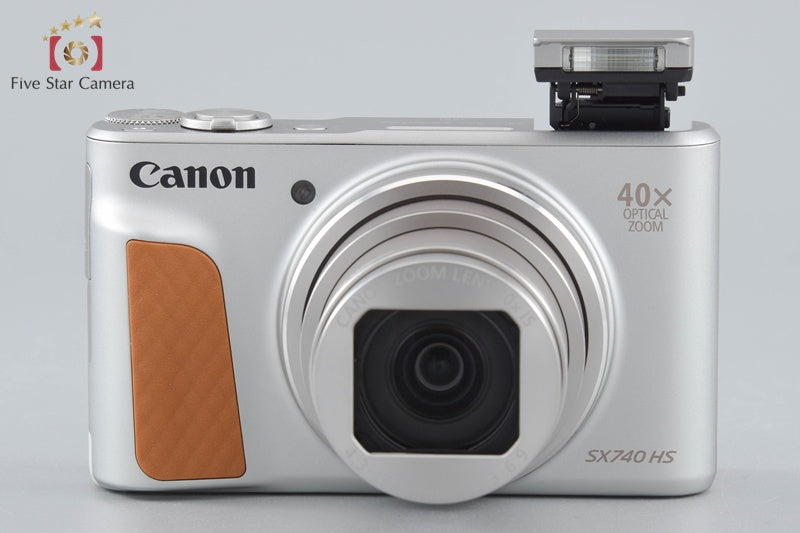 Canon PowerShot SX740 HS Silver 20.3 MP Digital Camera w/ Box