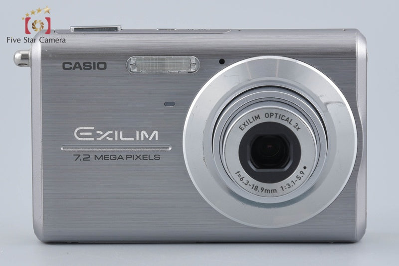 Casio EXILIM EX-Z75 Silver 7.2 MP Digital Camera