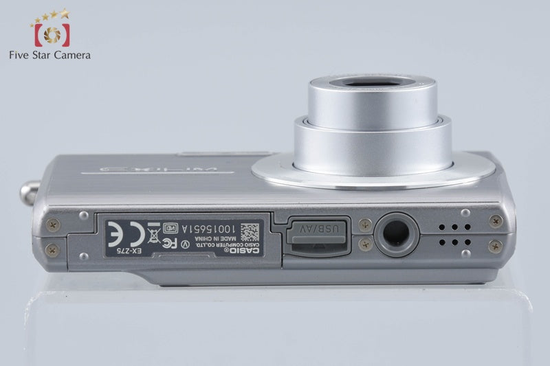 Casio EXILIM EX-Z75 Silver 7.2 MP Digital Camera