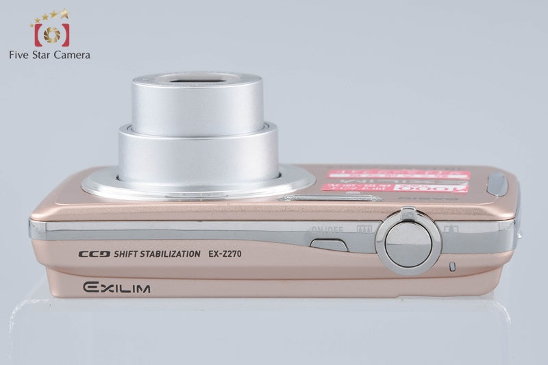 CASIO EXILIM ZOOM EX-Z270 Pink 10.1 MP Digital Camera