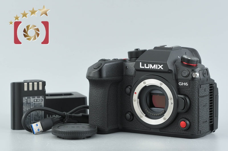 "Count 1,078" Panasonic LUMIX DC-GH6 25.2 MP Digital Mirrorless Camera Body