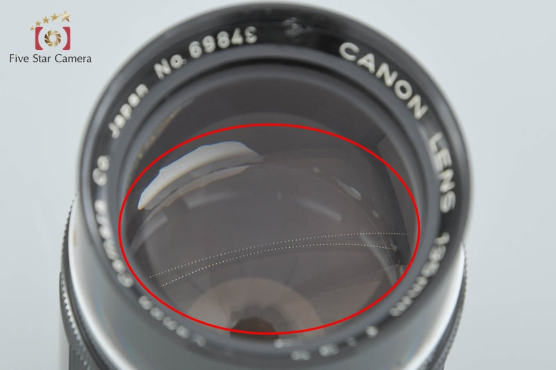 Canon 135mm f/3.5 L39 LTM Leica Thread Mount Lens