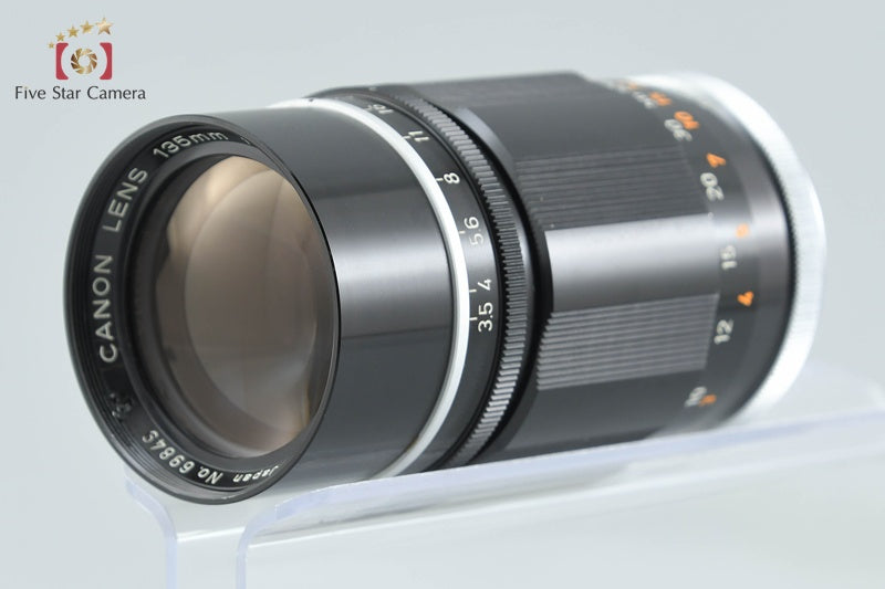 Canon 135mm f/3.5 L39 LTM Leica Thread Mount Lens