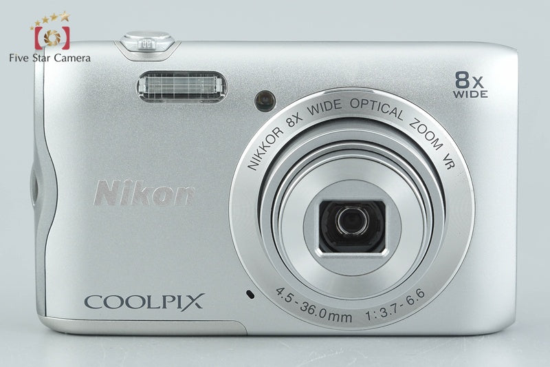 Nikon COOLPIX A300 Silver 20.0 MP Digital Camera