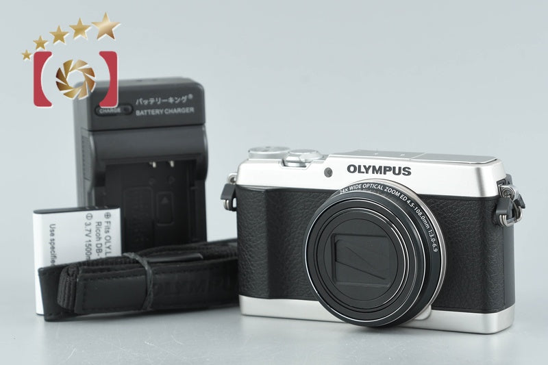 Olympus Stylus SH-1 Silver 16.0 MP Digital Camera
