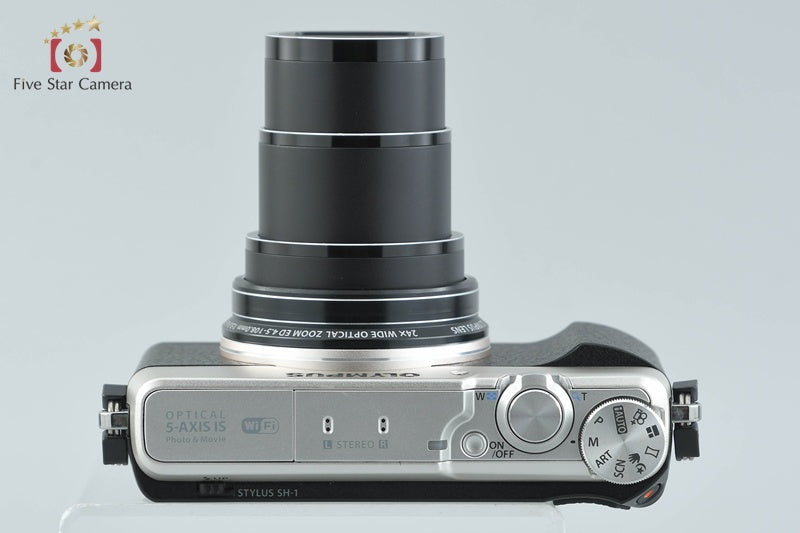 Olympus Stylus SH-1 Silver 16.0 MP Digital Camera