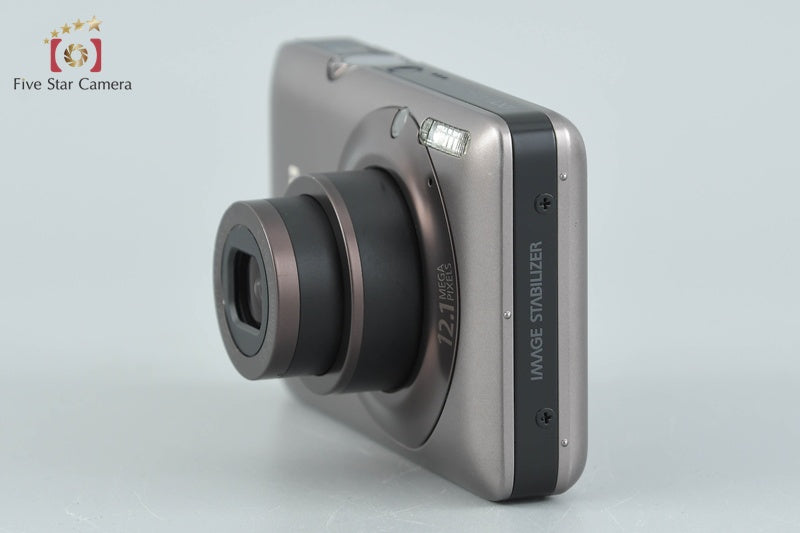 Canon IXY Digital 220 IS Brown 12.1 MP Digital Camera w/ Box