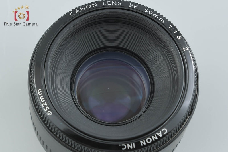 Canon EF 50mm f/1.8 II
