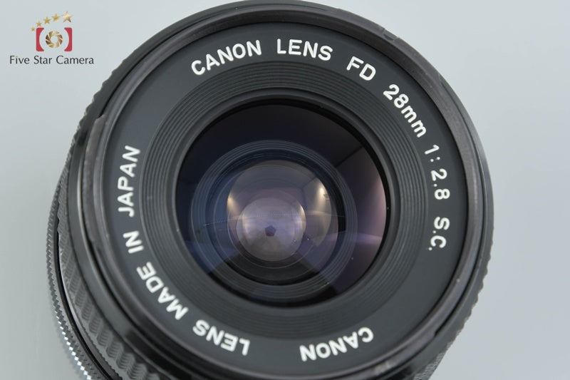 Canon FD 28mm f/2.8 S.C.