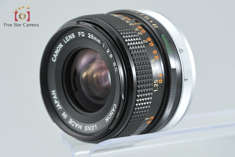 Canon FD 28mm f/2.8 S.C.