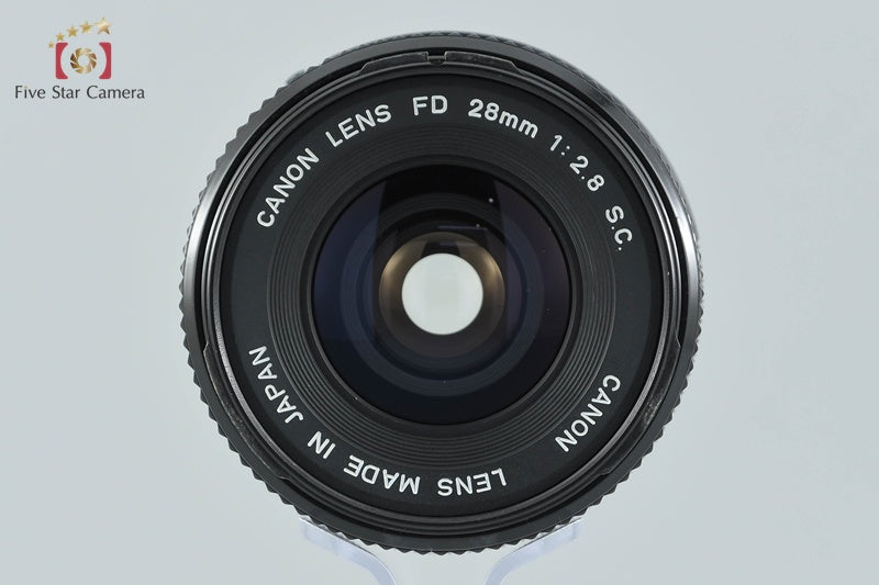 Canon FD 28mm f/2.8 S.C.