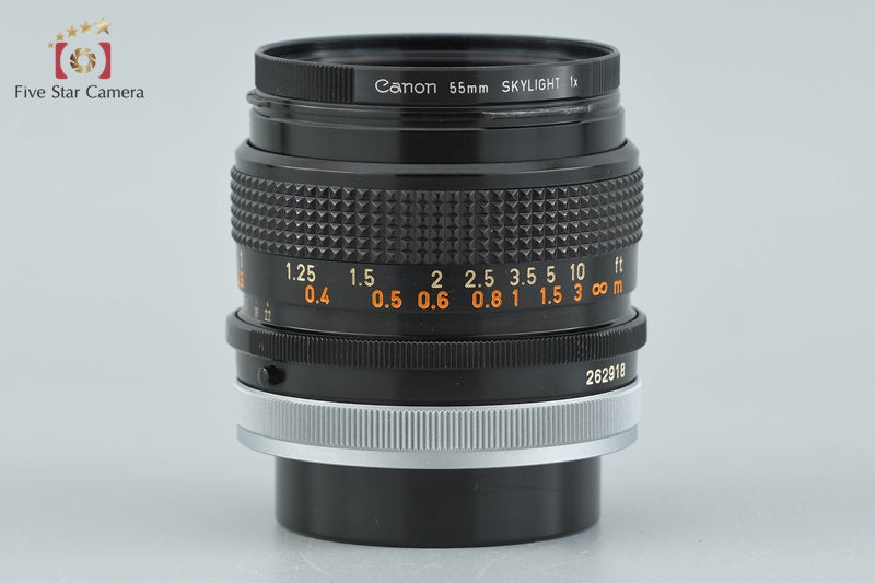 Canon FD 28mm f/2.8 S.C.