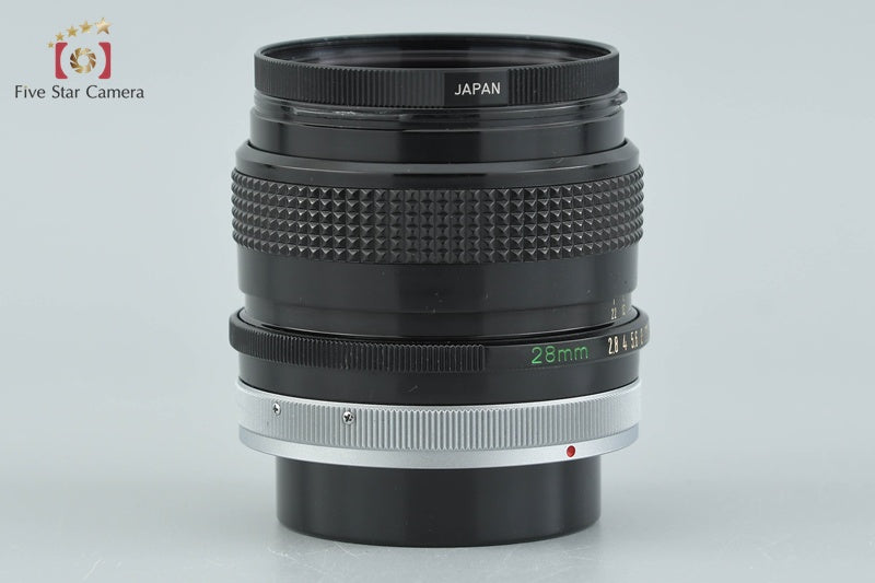 Canon FD 28mm f/2.8 S.C.