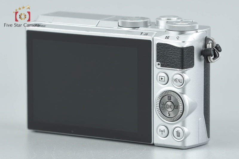 "Shutter count 408" Nikon 1 J5 Silver 20.8 MP Digital Camera Body