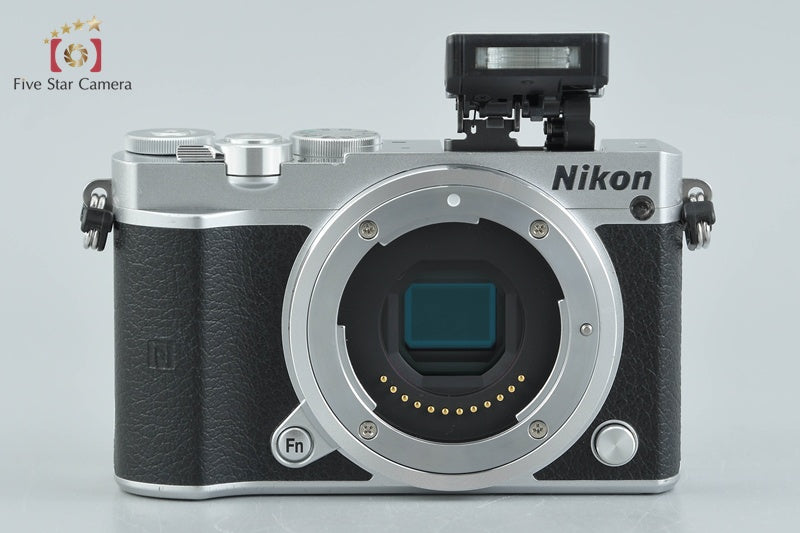 "Shutter count 408" Nikon 1 J5 Silver 20.8 MP Digital Camera Body