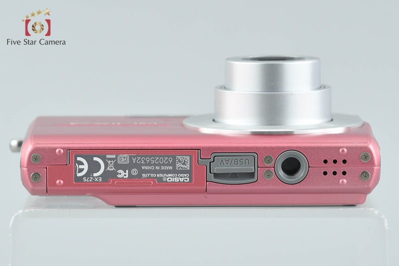 Casio EXILIM EX-Z75 Pink 7.2 MP Digital Camera