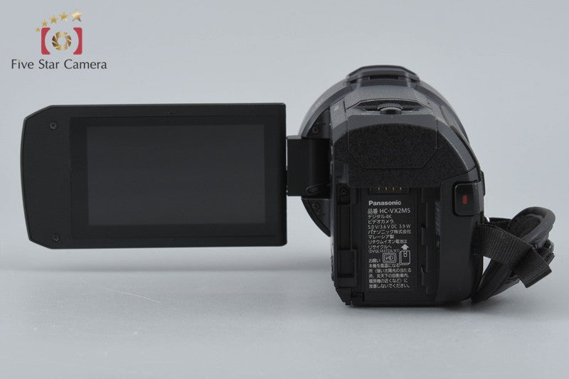 Panasonic HC-VX2MS Black Digital 4K Camcorder w/ Box