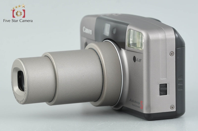 Canon Autoboy S PANORAMA Greige Titanium 35mm Point & Shoot Film Camera