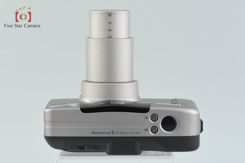 Canon Autoboy S PANORAMA Greige Titanium 35mm Point & Shoot Film Camera