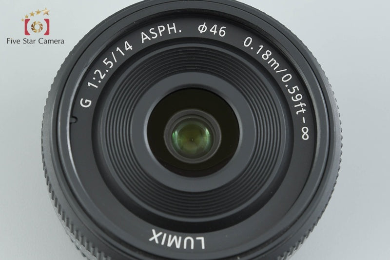 Panasonic LUMIX G 14mm f/2.5 ASPH. H-H014