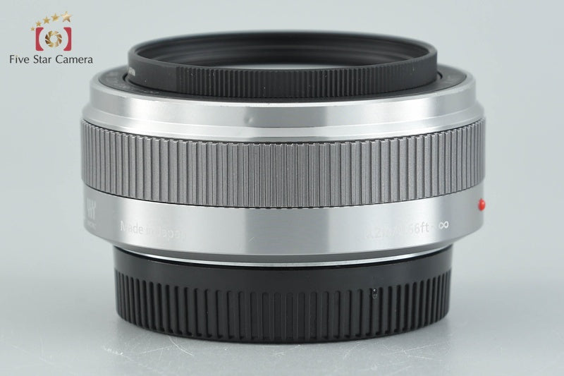 Panasonic LUMIX G 20mm f/1.7 II ASPH. H-H020A Silver