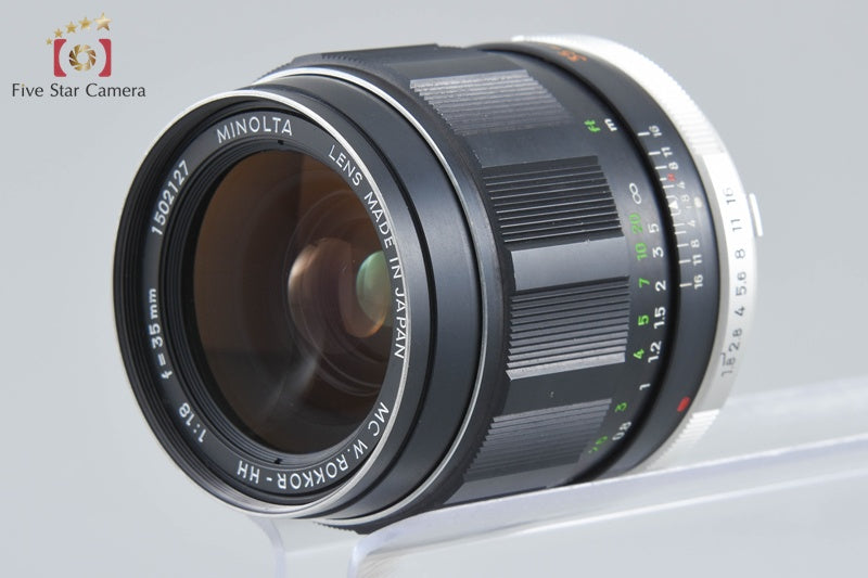 MINOLTA MC W.ROKKOR-HH 35mm f/1.8