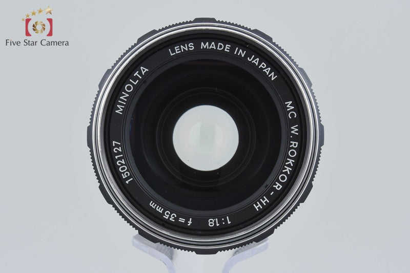 MINOLTA MC W.ROKKOR-HH 35mm f/1.8