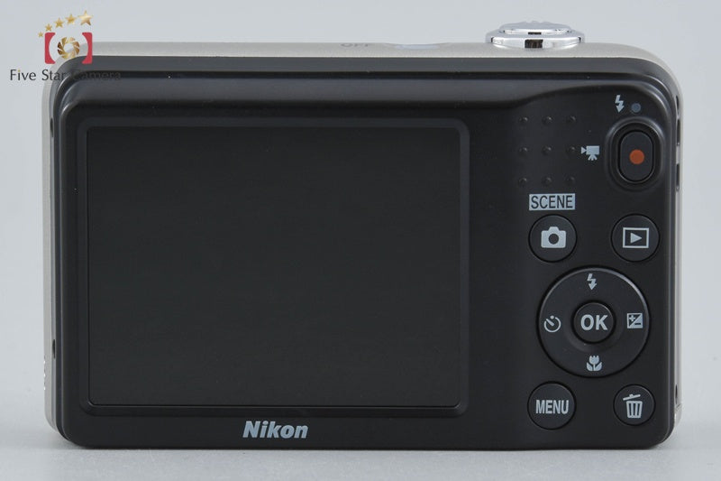 Nikon COOLPIX A10 Silver 16.2 MP Digital Camera w/ Box