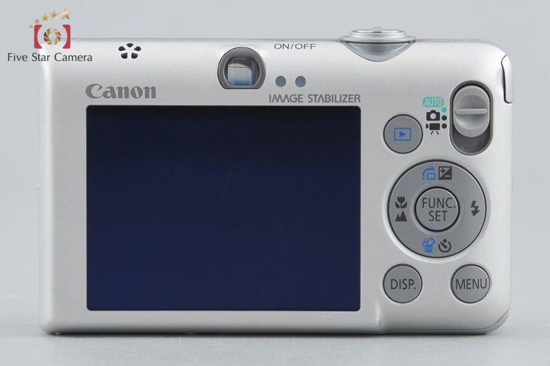 Canon IXY Digital 110 IS Silver 10.0 MP Digital Camera w/ Box