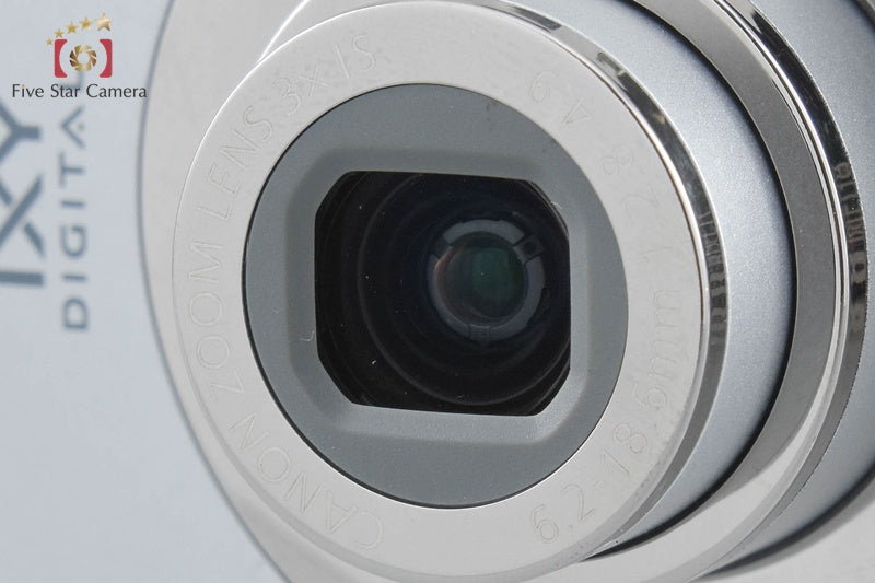 Canon IXY Digital 110 IS Silver 10.0 MP Digital Camera w/ Box