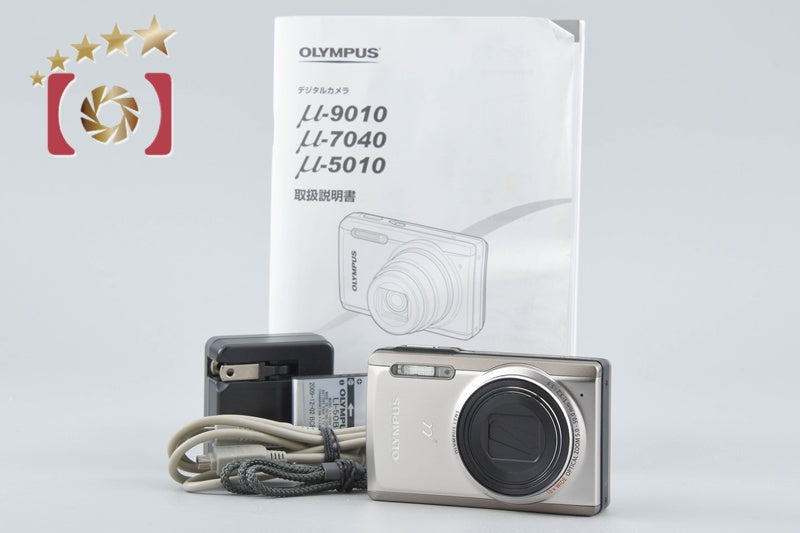 OLYMPUS μ-9010 Champagne Gold 14.0 MP Digital Camera