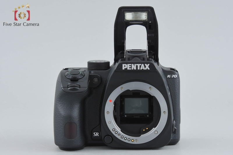 "Shutter count 2,711" PENTAX K-70 Black 24.0 MP DSLR Camera Body
