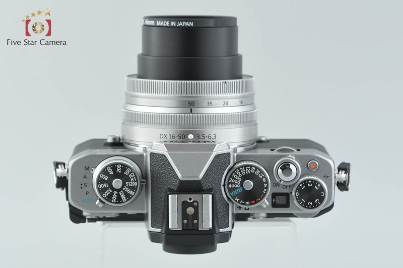 "Shutter count 1,792" Nikon Z fc Silver 20.9 MP 16-50 VR Lens