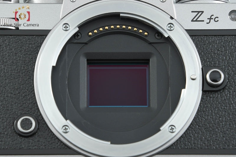 "Shutter count 1,792" Nikon Z fc Silver 20.9 MP 16-50 VR Lens