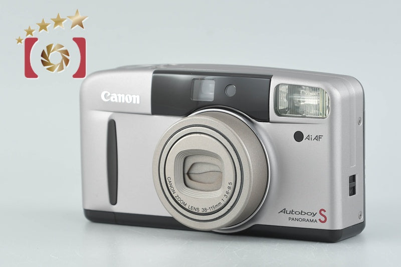 Canon Autoboy S PANORAMA Greige Titanium 35mm Point & Shoot Film Camera