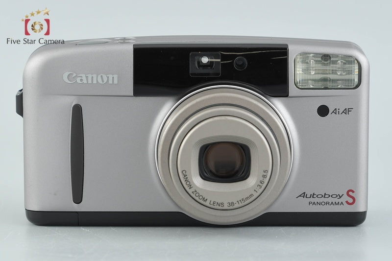 Canon Autoboy S PANORAMA Greige Titanium 35mm Point & Shoot Film Camera
