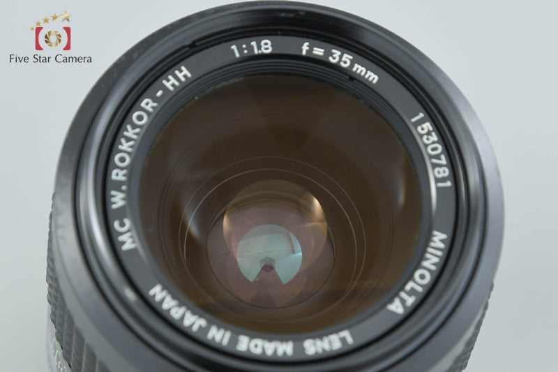 MINOLTA MC W.ROKKOR-HH 35mm f/1.8
