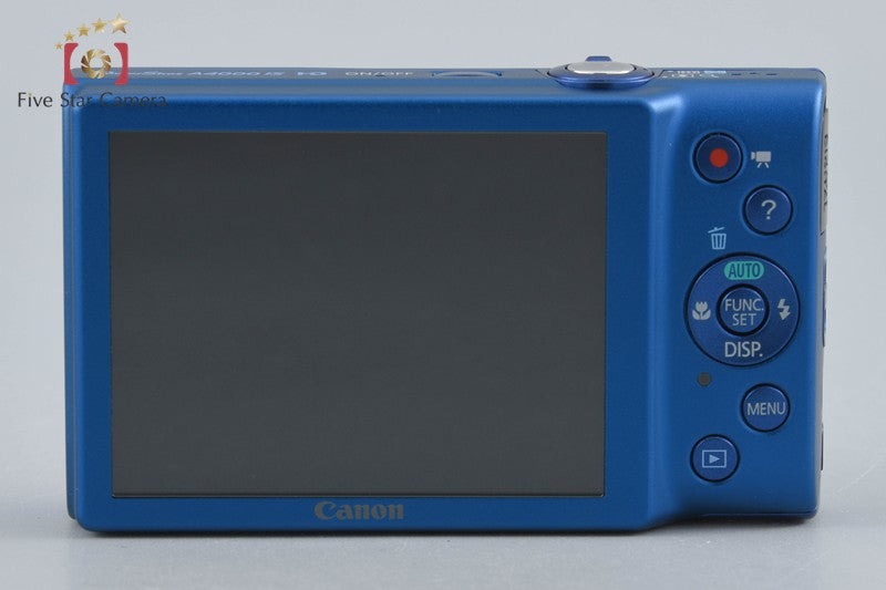 Canon PowerShot A4000 IS Blue 16.0 MP Digital Camera w/ Box