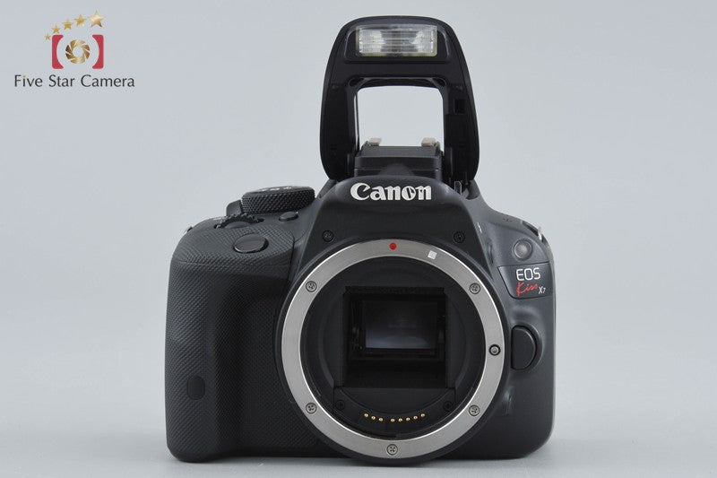 Canon EOS Kiss X7 / Rebel SL1 / 100D Black 18.0 MP EF-S 18-55 55-250 Lenses