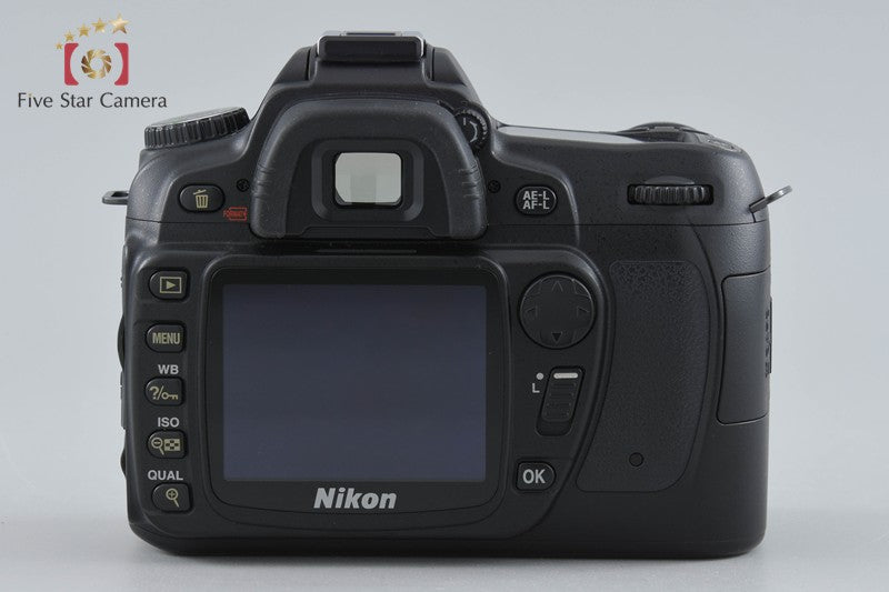 "Shutter count 1,535" Nikon D80 10.2 MP Digital SLR Camera AF-S DX 18-70 G Lens
