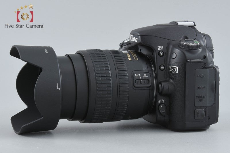 "Shutter count 1,535" Nikon D80 10.2 MP Digital SLR Camera AF-S DX 18-70 G Lens