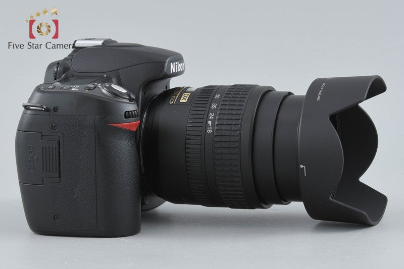 "Shutter count 1,535" Nikon D80 10.2 MP Digital SLR Camera AF-S DX 18-70 G Lens
