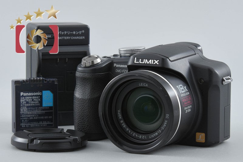 Panasonic LUMIX DMC-FZ18 Black 8.1 MP Digital Camera